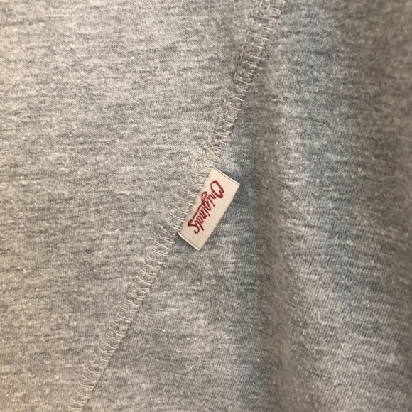 Jack & Jones Originals T-Shirt With Pocket and Asymmetrical Seam - Picture 7 of 7